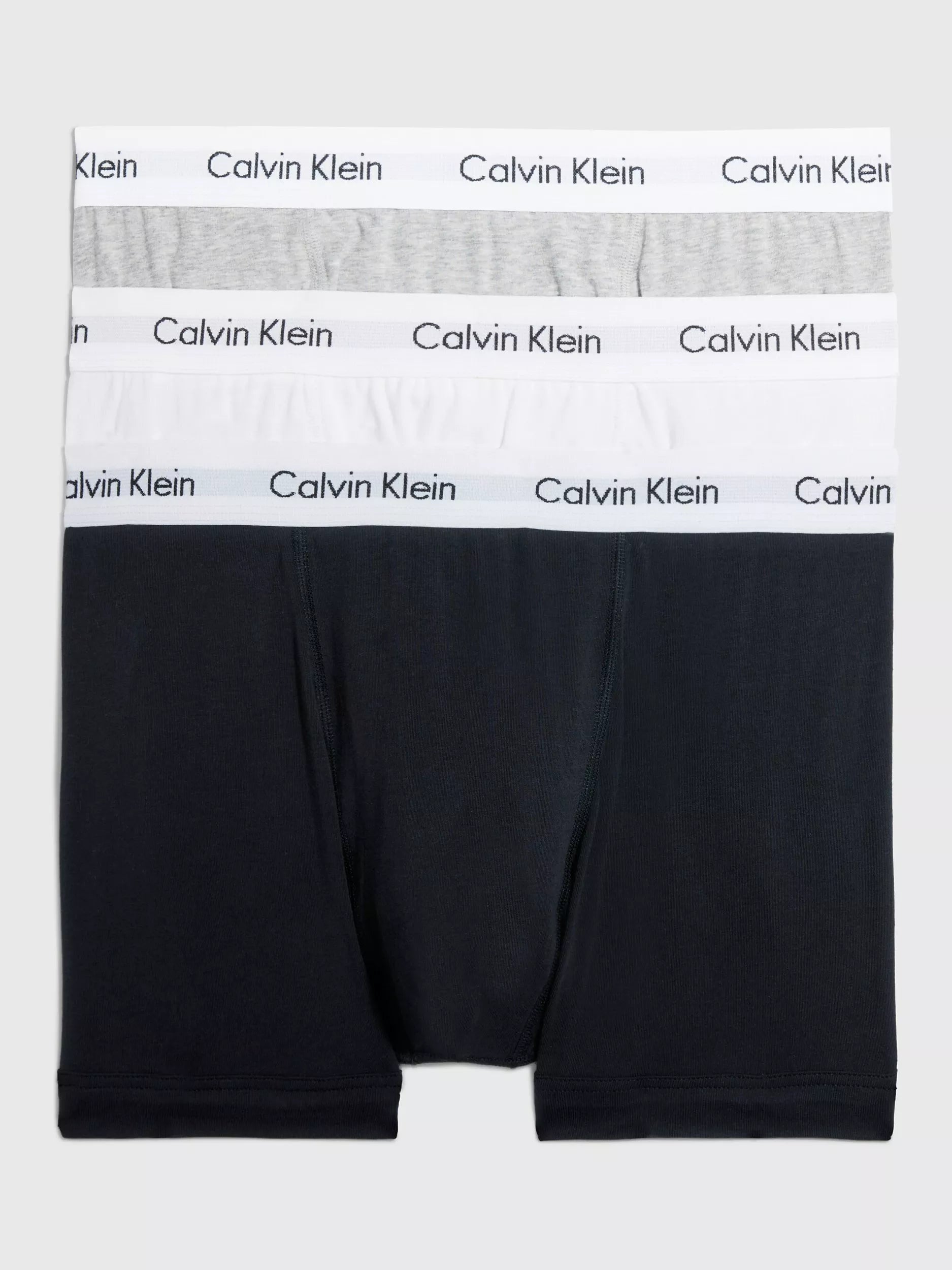 Calvin Klein Regular Cotton Stretch Trunks, Pack of 3 - McGrocer