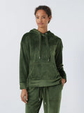 John Lewis Cleo Velours-Hoodie
