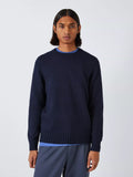John Lewis ANYDAY Cotton Blend Knit Crew Neck Jumper - McGrocer