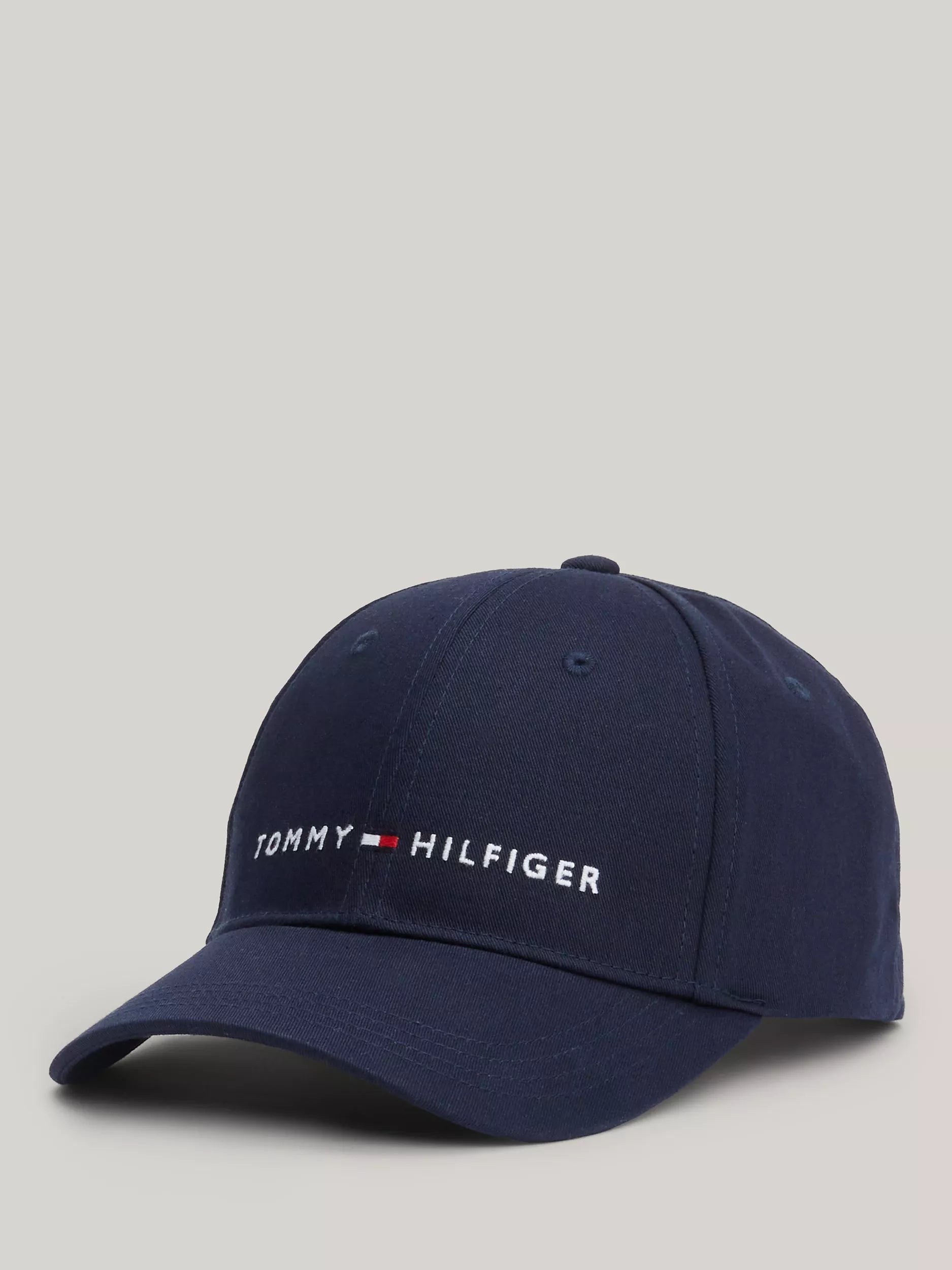 Tommy Hilfiger Kids' Essential Logo Organic Cotton Baseball Cap - McGrocer