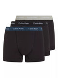 Calvin Klein Badehosen, 3er-Pack, Schwarz/Mehrfarbig