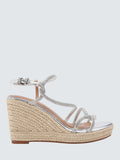 Kg Kurt Geiger Primrose Wedge Espadrilles - Silber