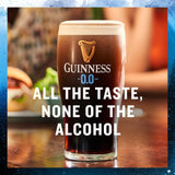 Guinness Draught 0.0% Alcohol Free Stout 4 x 440ml - McGrocer