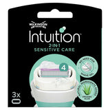Wilkinson Sword Intuition Sensitive Care Women's Razor Blades x3 Women's Toiletries ASDA