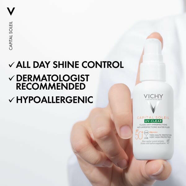 Vichy Capital Soleil Uv-Clear Anti-Blemish Spf50+ GOODS Superdrug