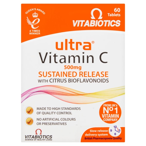 Vitabiotics Ultra Vitamin C - 60 Tablets GOODS Superdrug