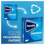 Panadol Advance Paracetamol Pain Killers 500mg Tablets 16 per pack - McGrocer