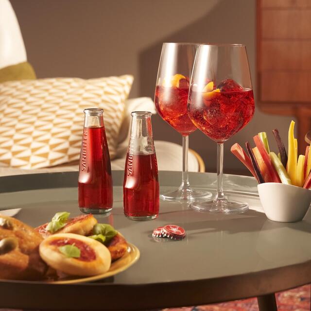 San Pellegrino San Bitter Aperitif Glass 6 x 100ml - McGrocer