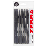 Zebra Smooth Classic Ballpen 8pk GOODS Sainsburys