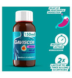 Gaviscon Liquid Heartburn Indigestion Relief Aniseed Flavour 150ml