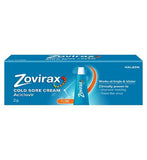 Zovirax Cold Sore Cream Aciclovir Tube 2g