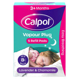 Calpol Vapour Plug 5 Refill Pads - Lavender & Chamomile
