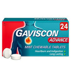 Gaviscon Advance Tabs Sodbrennen-Linderung - Minze 24 Tabletten