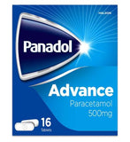 Panadol Advance 500mg Paracetamol - 16 Tablets