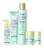 Pantene Hair Biology Menopause Bundle - Shampoo Hair Conditioner Hair Serum Hair Mask