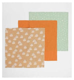 Maybe Baby 3 Pack Double Cloth Muslins - One Size