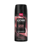 Lynx Fine Fragrance Cocoa Velvet 72hr Deodorant Spray 150ml