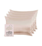 Silver Cloud Caramel Satin Pillowcase Four Pack