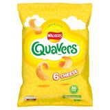 Walkers Quavers Cheese Multipack Snacks 6 per pack GOODS M&S