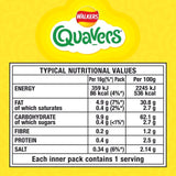 Walkers Quavers Cheese Multipack Snacks 6 per pack GOODS M&S