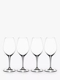 RIEDEL Weinfreundliches Weißwein-/Champagnerglas, 440 ml, 4er-Set, Klar
