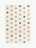 John Lewis Wollteppich mit Polka-Dots, L 180 x B 120 cm, Mehrfarbig