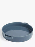 Runde John Lewis Steingut-Auflaufform, 26,5 cm, Blau