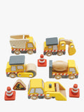 Le Toy Van Construction Vehicle Set