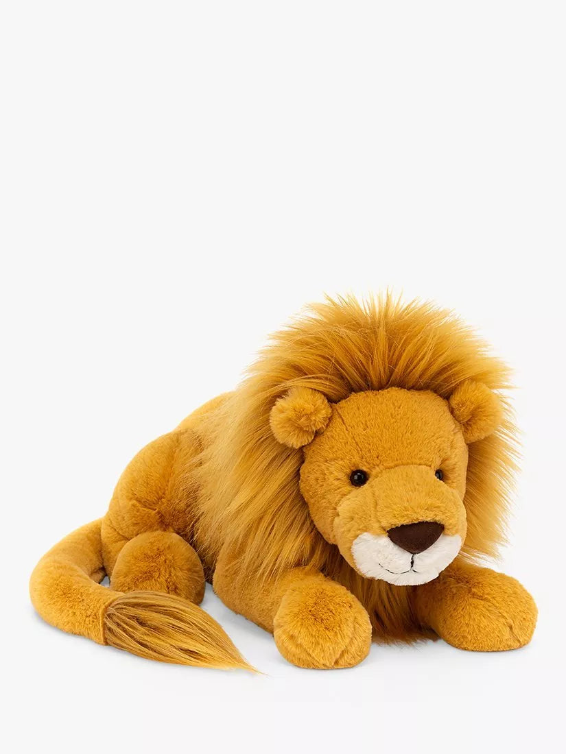 Jellycat Louie Lion Soft Toy, Little - McGrocer