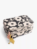 Caroline Gardner Monochrome Bloom Makeup Bag, Multi - McGrocer