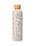 William Morris Trinkflasche „Willow Bough“ aus Edelstahl mit Holzdeckel, FSC-zertifiziert (Buchenholz), 750 ml