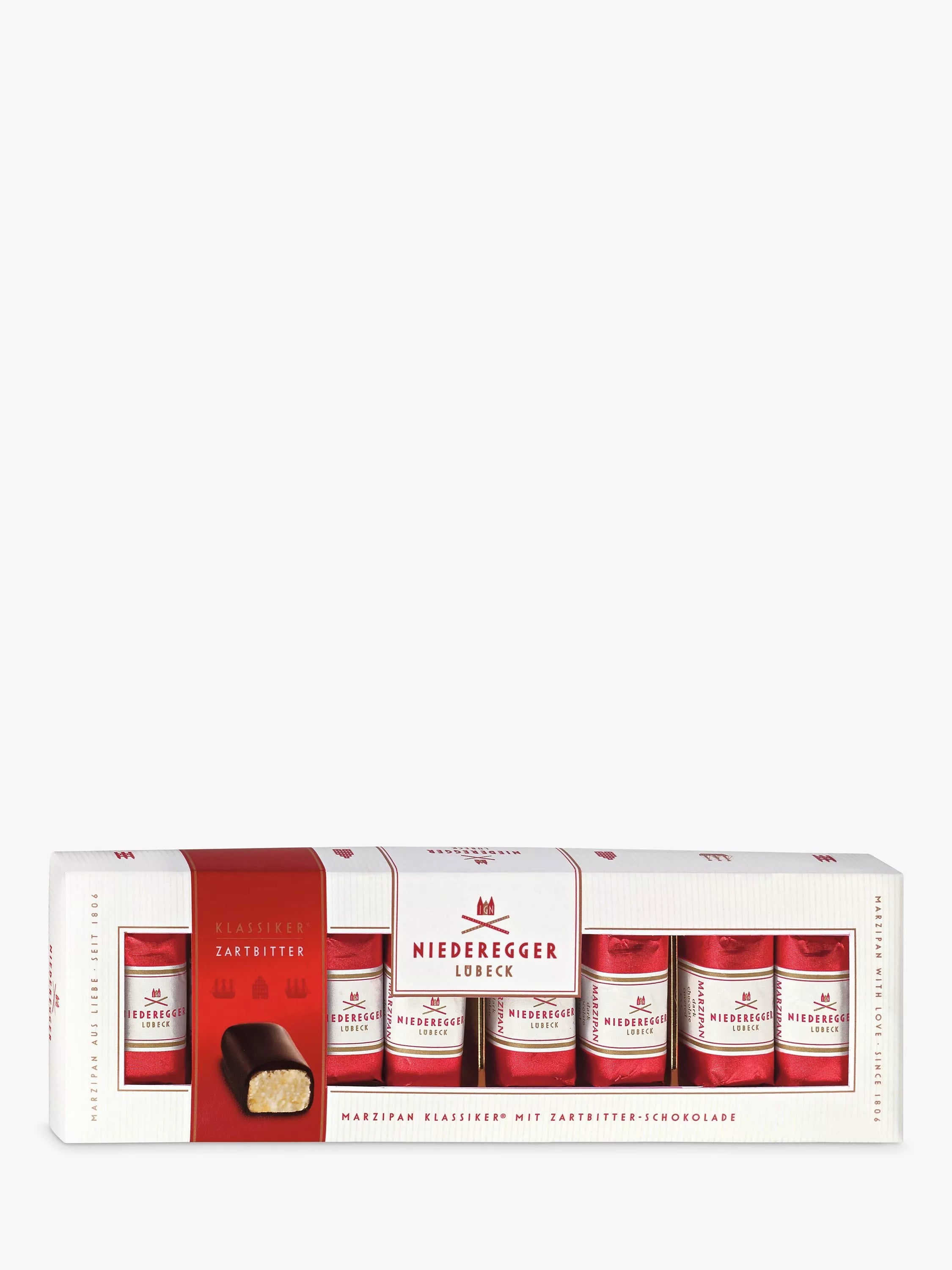 Niederegger Dark Chocolate Covered Classic Mini Marzipan Loaves, Pack of 10, 100g - McGrocer