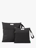 Babymel Eco Wetbag- und Wickeltaschen-Set, Schwarz
