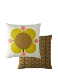 Orla Kiely Atomic Flower Cushion, Primel