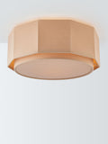 Xavier Semi Flush Ceiling Light Oatmeal