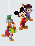 Hallmark Storied Moments Disney Mickeys Christmas Carol Tree Decoration Pack Of 2