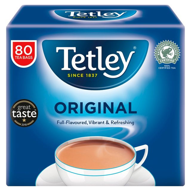 Tetley Tea Bags 80 per pack GOODS M&S