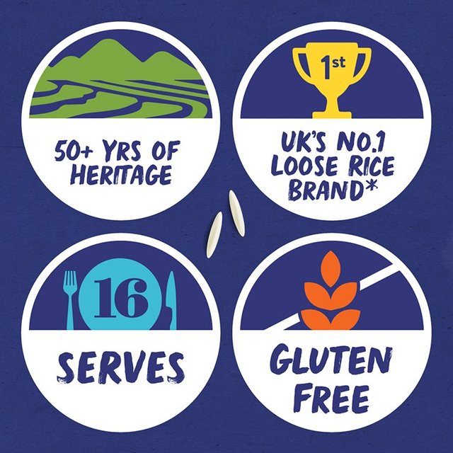 Tilda Easy Cook Basmati Rice 1kg GOODS M&S