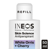 Ineos Skin Science White Orris + Cherry Antiperspirant Roll On Deo Refill 50ml