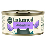 Untamed Chicken Breast in Gravy Wet Cat Food 75g