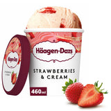Haagen-Dazs Strawberries & Cream Ice Cream 460ml