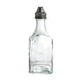 Sainsbury's Home Essentials square glass vinegar bottle