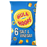 Hula Hoops Salt & Vinegar Multipack Crisps x6