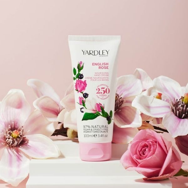Yardley English Rose Hand Cream 100ml GOODS Superdrug