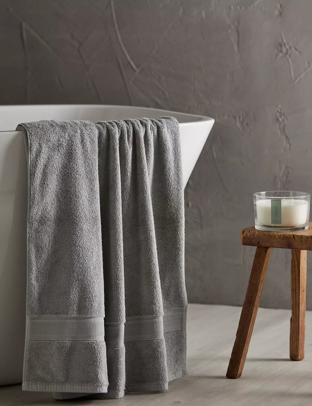 Super Soft Pure Cotton Towel Bathroom M&S
