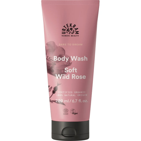Urtekram Soft Wild Rose Body Wash - 200ml GOODS Superdrug