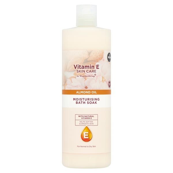 Vitamin E & Almond Bath Soak 500ML GOODS Superdrug
