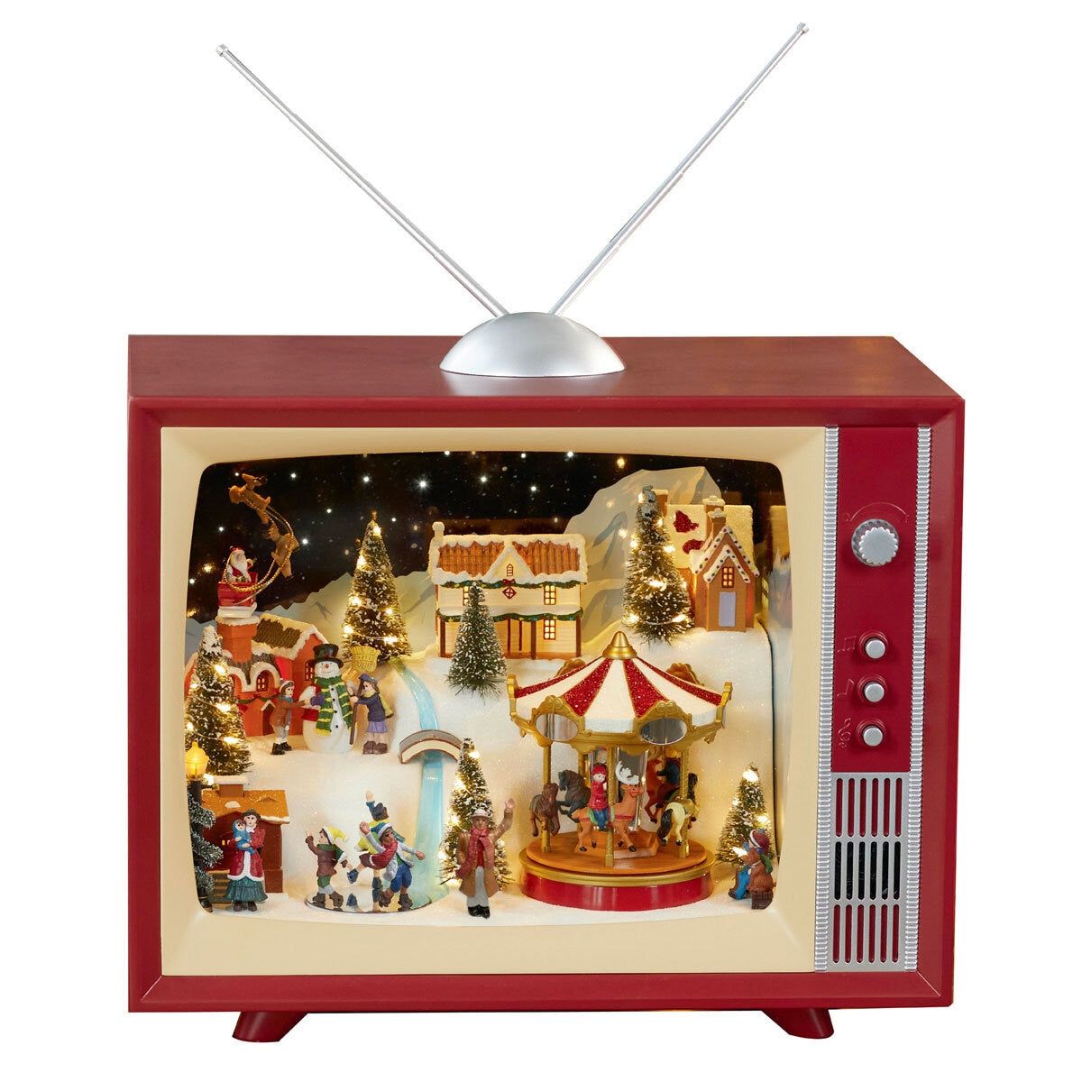 18 Inch (45cm) Animated TV with Lights and Sounds - McGrocer