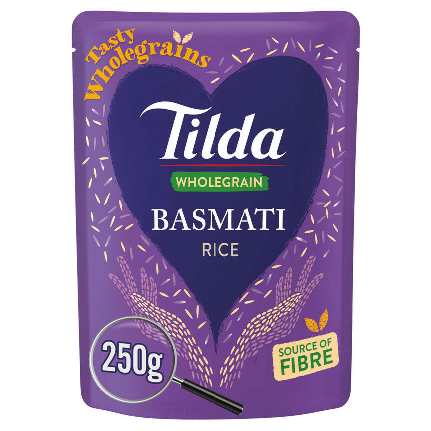 Tilda Brown Wholegrain Basmati Rice GOODS ASDA