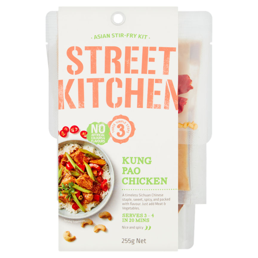 Street Kitchen Kung Pao Chicken Stir Fry Kit GOODS ASDA